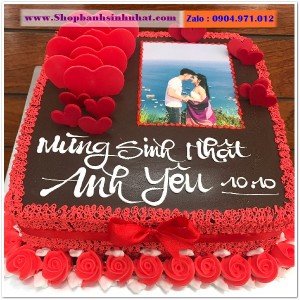 Bánh Sinh Nhật In Hình Ảnh - H136